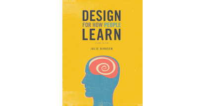 Book cover for Design for How People Learn by Julie Dirksen