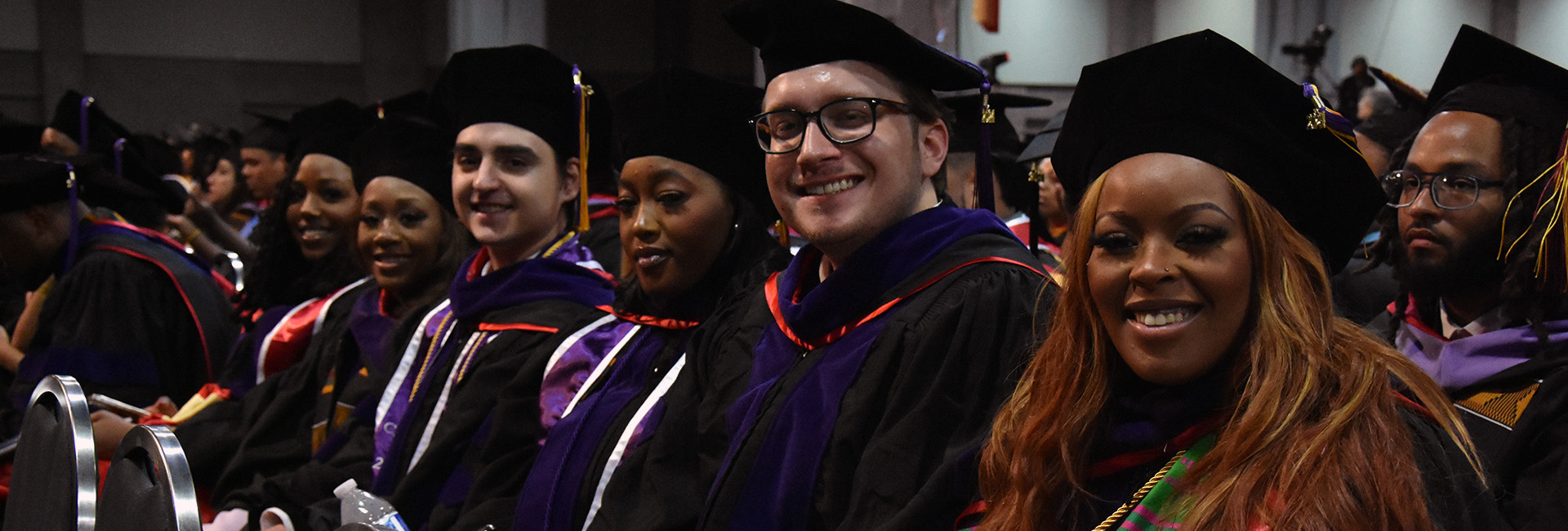 A group of UDC graduates at commencement