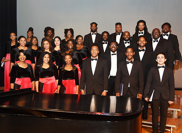 UDC Chorale after a performance