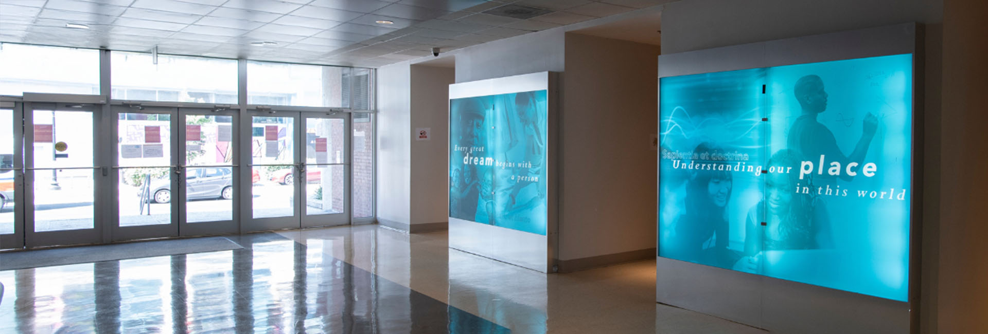 Lamond-Riggs campus lobby