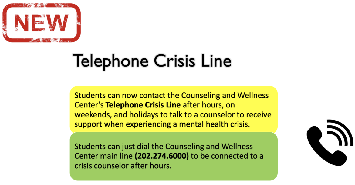 crisis information hotline poster