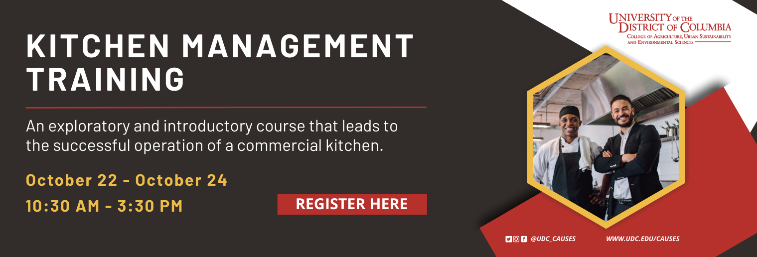 Kitchen Management Training - October 2024