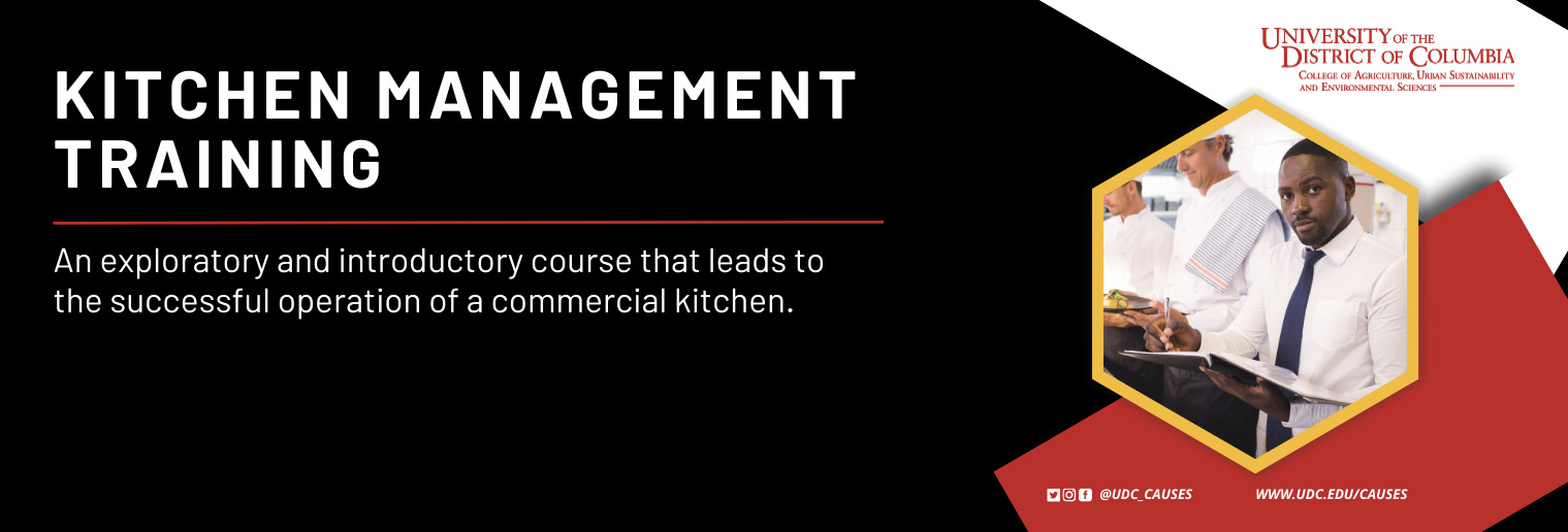 Kitchen Management Training banner