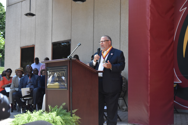 Statue Unveiled at UDC