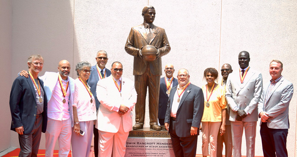 Statue Unveiled at UDC to Honor Dr. Edwin Bancroft Henderson, “The Grandfather of Black Basketball” | University of the District of Columbia