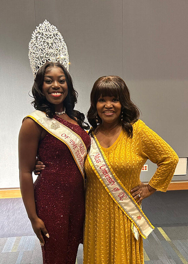 Newly crowned Miss UDC Fendian Pollock says she finds Jones’ story inspiring.