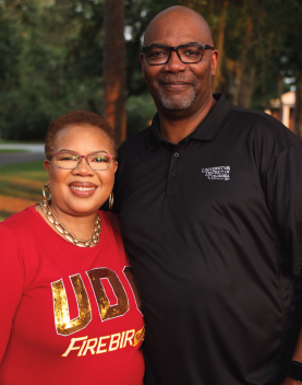 First Lady Tonya Edington and President Maurice D. Edington, Ph.D.