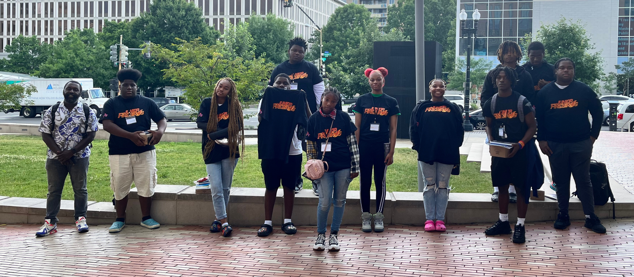 Students from Anacostia High Schoo