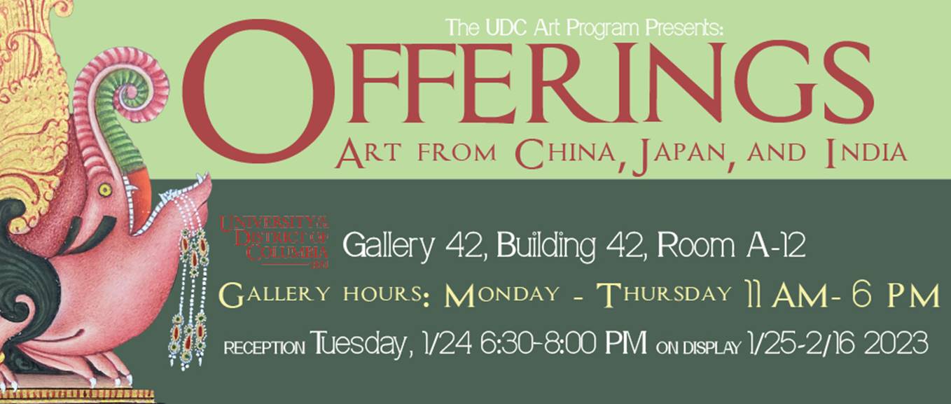 Offerings: Art from China, Japan, & India