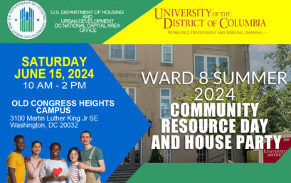 UDC Workforce Development and Lifelong Learning Division Announces Summer 2024 Community Resource Day