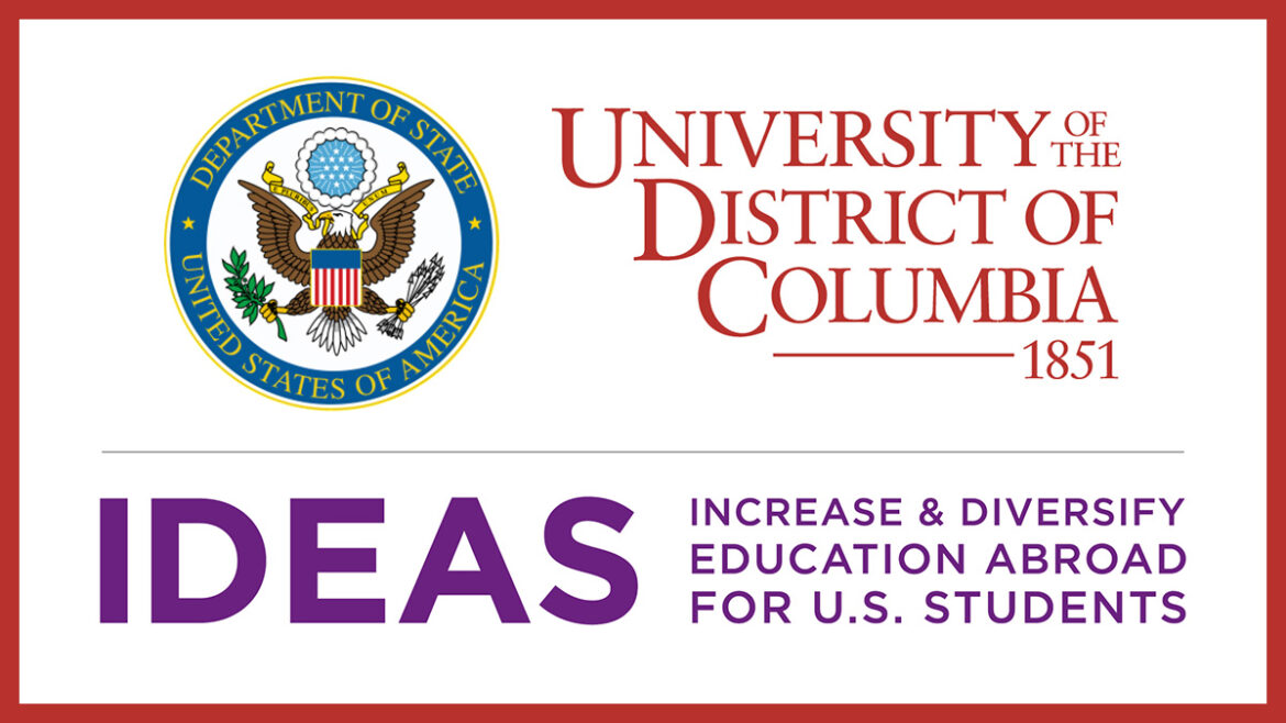 US State Department, UDC and IDEAS logos
