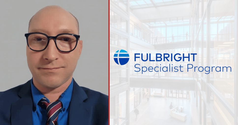 UDC Professor Brandon Schweitzer Awarded Fulbright Specialist Grant